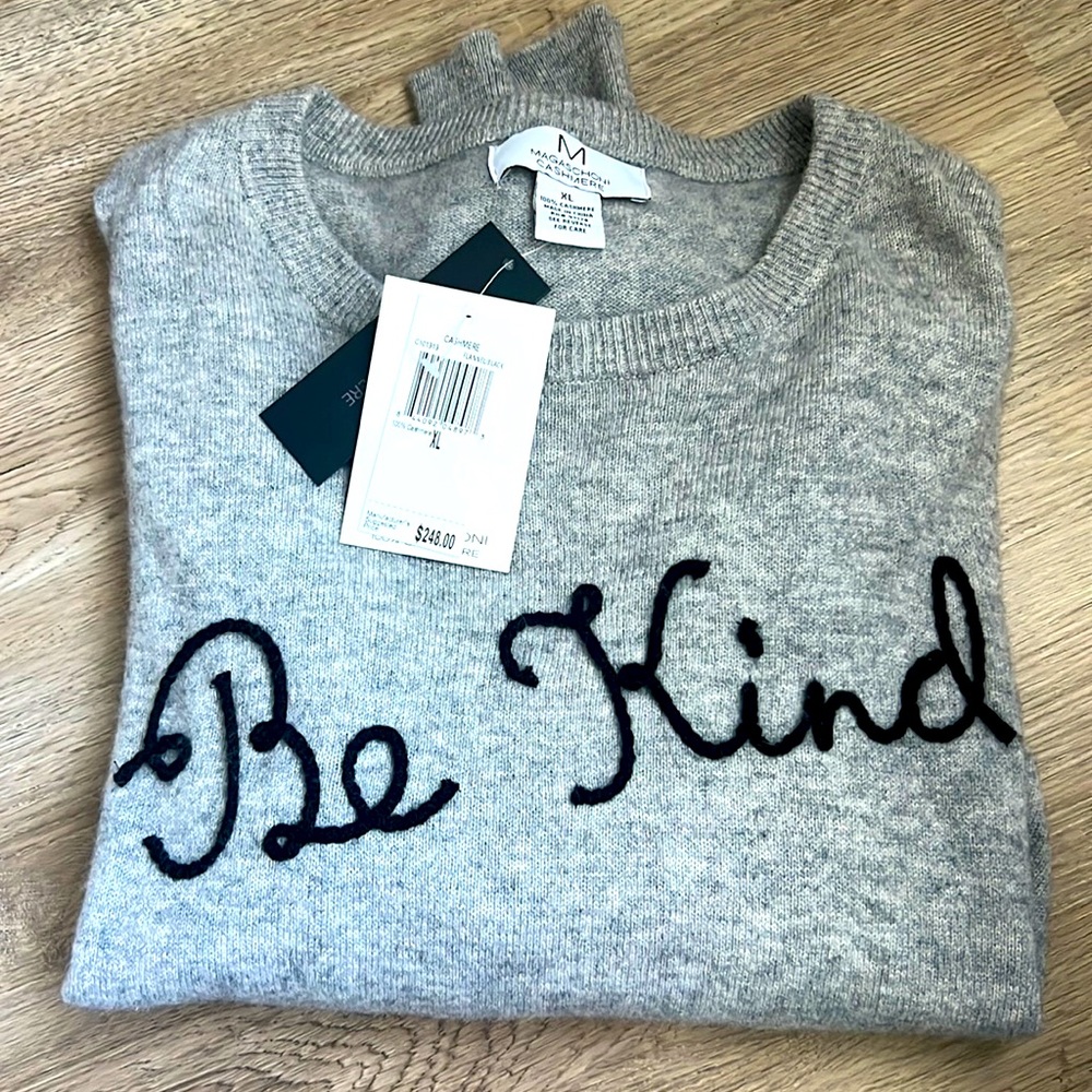 XL CASHMERE BE KIND sweater